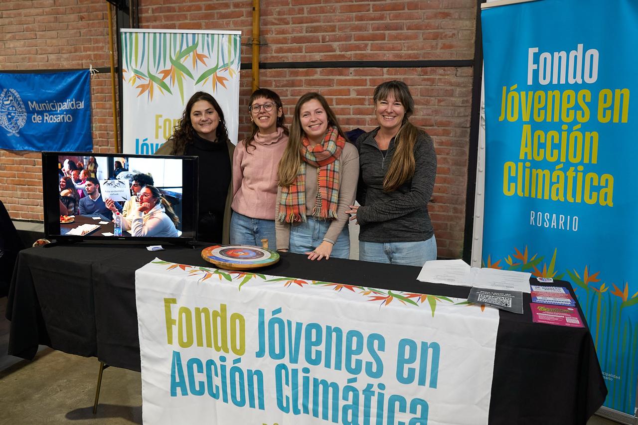Imagen de El Fondo Jóvenes en Acción Climática presente en la inauguración de Puerto Jóven